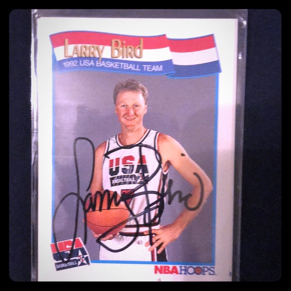 Other - Signed Larry bird cards